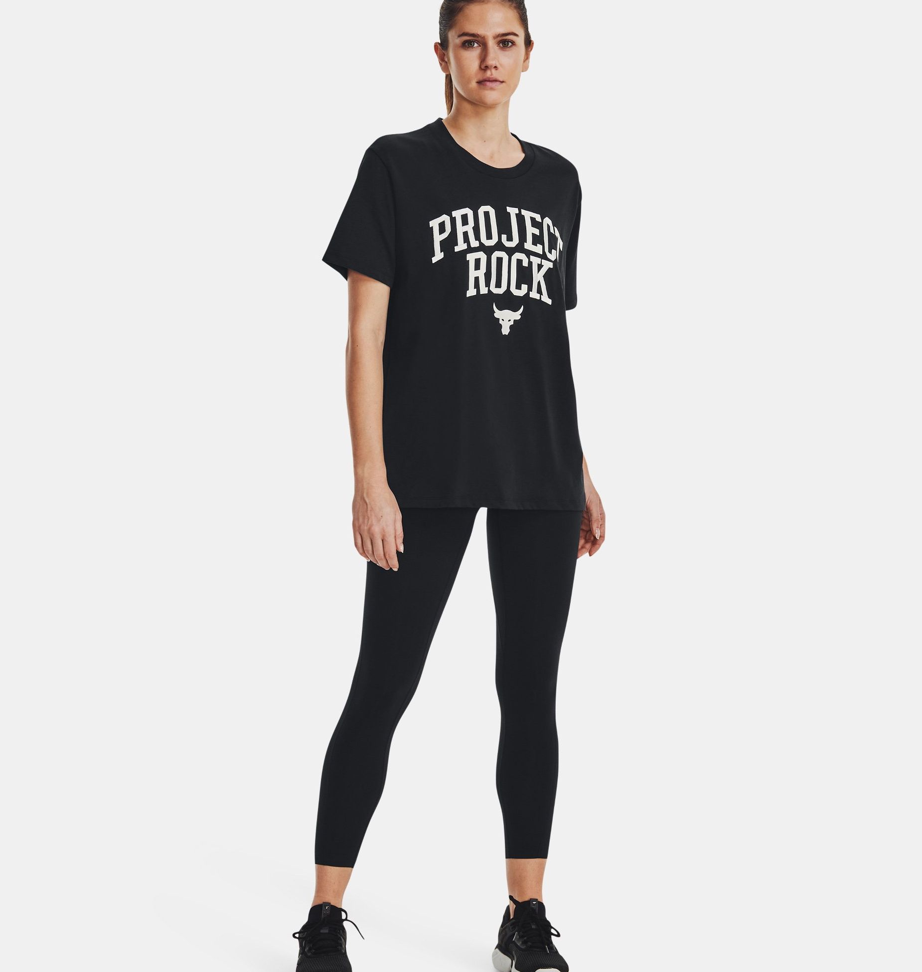 T-Shirts & Polo -  under armour Project Rock Heavyweight Campus T-Shirt